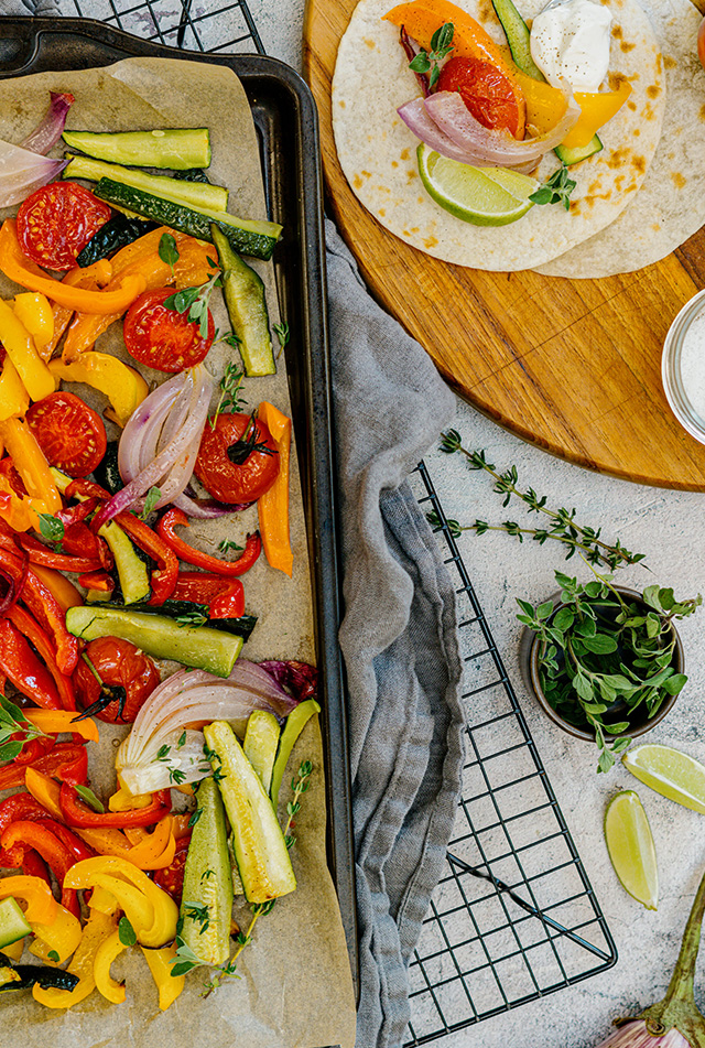 Seasonal Sheet Pan Veggies